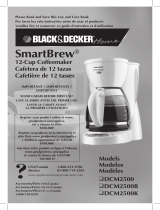 Black & Decker DCM2500 Manual de usuario