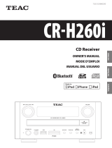 TEAC CR-H260i Manual de usuario