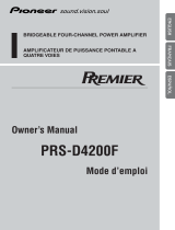 Pioneer PRS-D4200F Manual de usuario