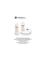 Motorola MD4163 Manual de usuario