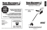 MTD 599 Manual de usuario
