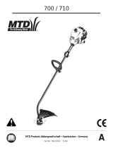 MTD 710 Manual de usuario