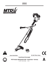 MTD 890 Manual de usuario