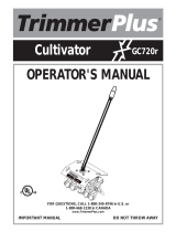 TrimmerPlus GC720r Manual de usuario