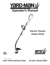 MTD YM132 Manual de usuario