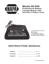 Napa Essentials 85-640 Manual de usuario