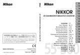 Nikon 55-300mm Manual de usuario