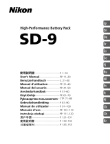Nikon SD-9 Manual de usuario