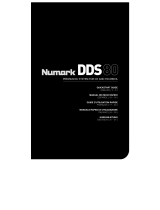 Numark DDS80 Manual de usuario
