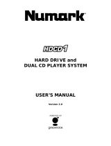 Numark Industries HDCD1 Manual de usuario