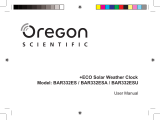 Oregon Scientific BAR332ES Manual de usuario