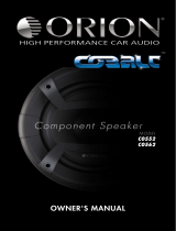 Orion Car Audio SMU-S1  (PUM) Manual de usuario