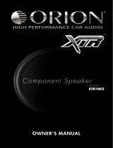 Orion XTR1002 Manual de usuario
