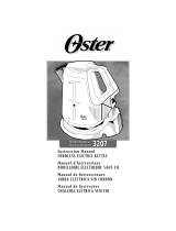Oster 3207 Manual de usuario
