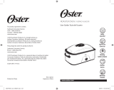 Oster 140722 Manual de usuario