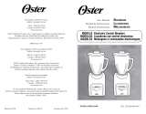Oster Electronic Control Blender Manual de usuario