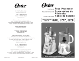 Oster 3220 Manual de usuario