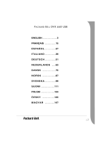 Packard Bell DVX 460 Manual de usuario