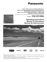 Panasonic CQ-VX100U Manual de usuario