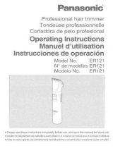Panasonic ER121 Manual de usuario