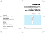 Panasonic ER206 Manual de usuario