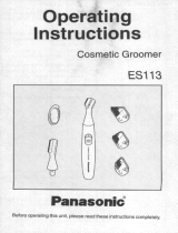 Panasonic ES113 Manual de usuario