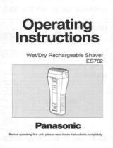 Panasonic ES765 Manual de usuario
