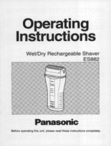 Panasonic ES882 Manual de usuario