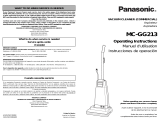 Panasonic MC-GG213 Manual de usuario