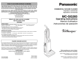 Panasonic MC-GG283 Manual de usuario