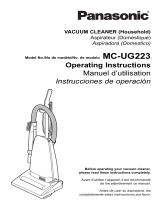 Panasonic MC-UG223 Manual de usuario