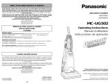 Panasonic MC-UG502 Manual de usuario