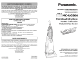 Panasonic MC-UG504 Manual de usuario