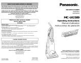 Panasonic MC-UG589 Manual de usuario