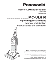 Panasonic MC-UL810 Manual de usuario