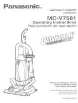 Panasonic MC-V7581 Manual de usuario
