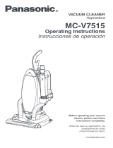 Panasonic MC-V7515 Manual de usuario