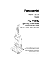 Panasonic MC-V7600 Manual de usuario