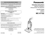 Panasonic MC-V7722 Manual de usuario