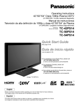 Panasonic TC 50PS14 Manual de usuario