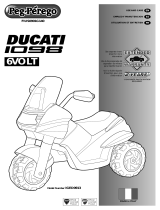 Peg-Perego DUCATI 1098 Manual de usuario