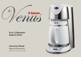 Saeco Coffee Makers XXCX Manual de usuario