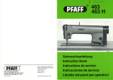 Pfaff 463 AND 463 H Manual de usuario