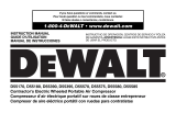 DeWalt D55580 Manual de usuario