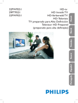Philips 32PW9551/12 Manual de usuario