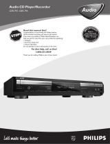 Philips CDR-796 Manual de usuario