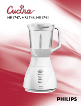 Philips Cucina HR1741 Manual de usuario