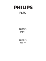 Philips ph601s Manual de usuario