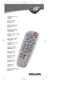Philips RU254 Manual de usuario