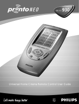 Philips ProntoNEO SBC RU930 Manual de usuario
